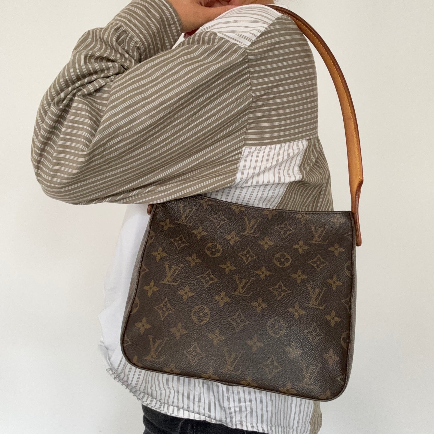 Louis Vuitton Looping MM Monogram Vintage MI1010 - 2000