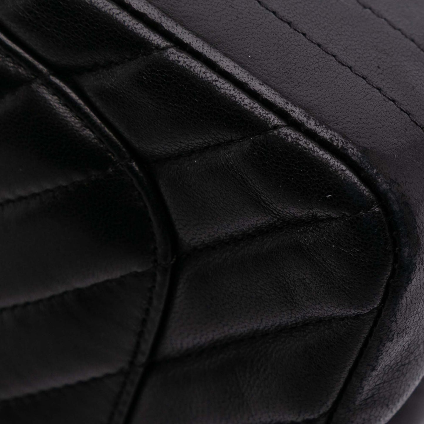 Mini Rectangular Classic Chevron Lambskin Single Flap Image# 9