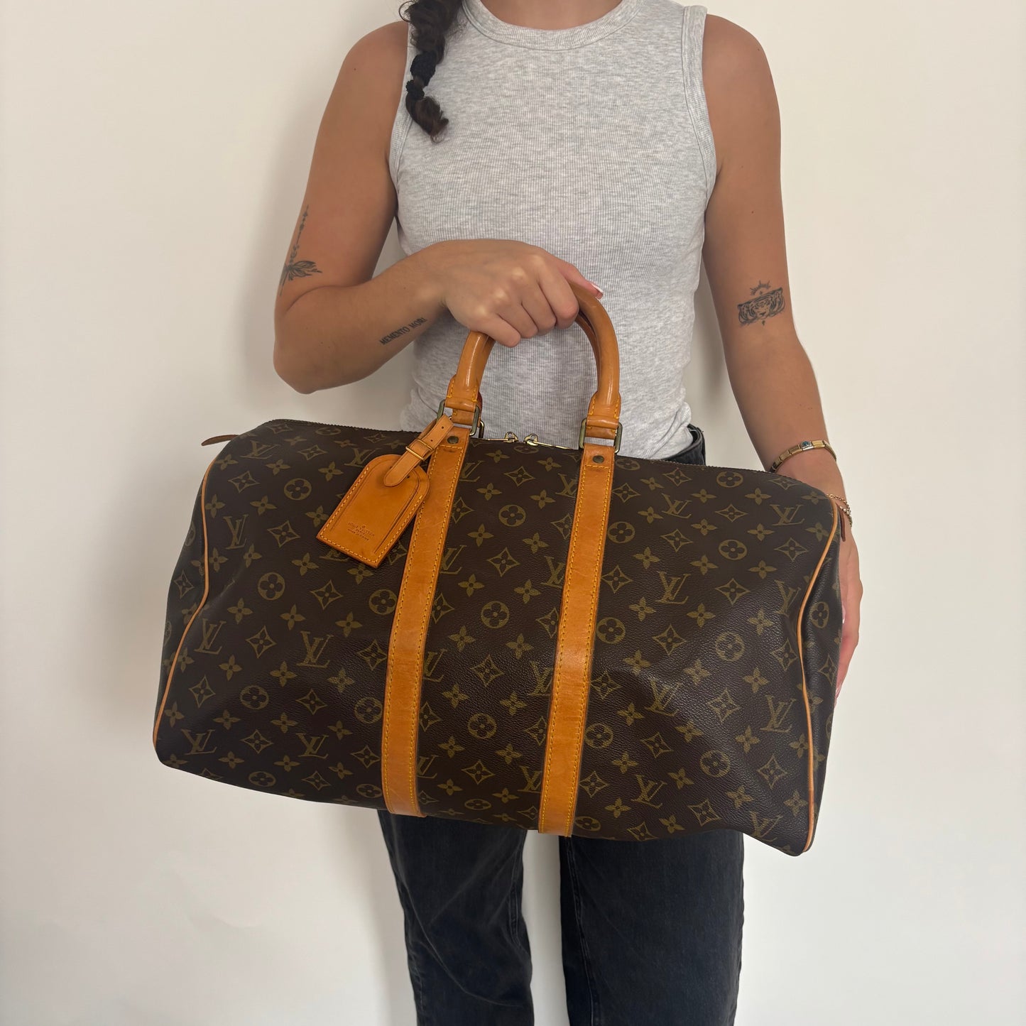 Monogram Keepall 45 Monogram Canvas Vintage SA853