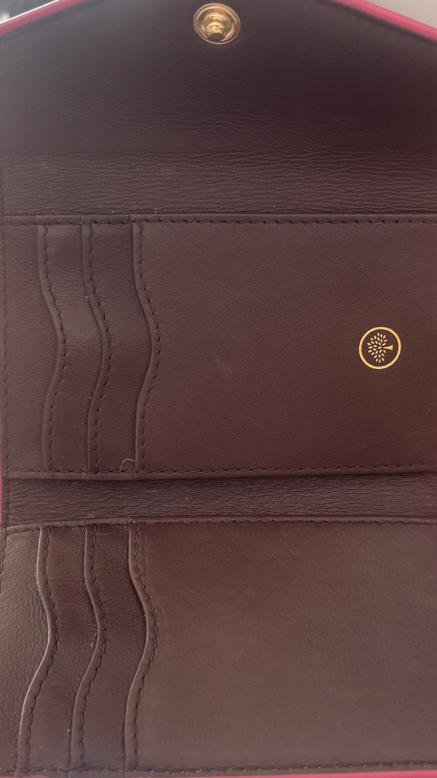 Mulberry Multi Folded Wallet Pink