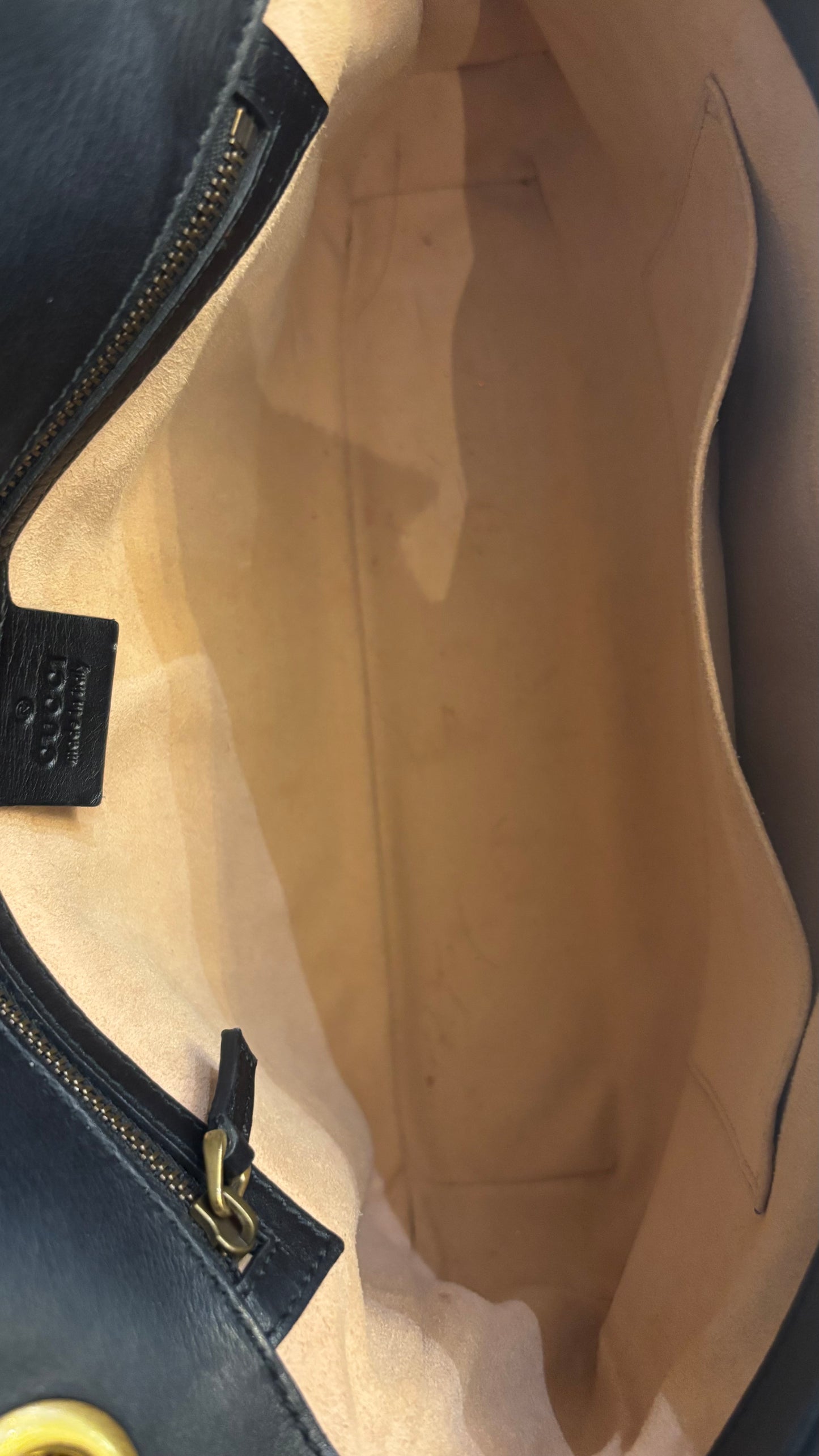 Gucci Marmont Medium Black Matelasse Leather