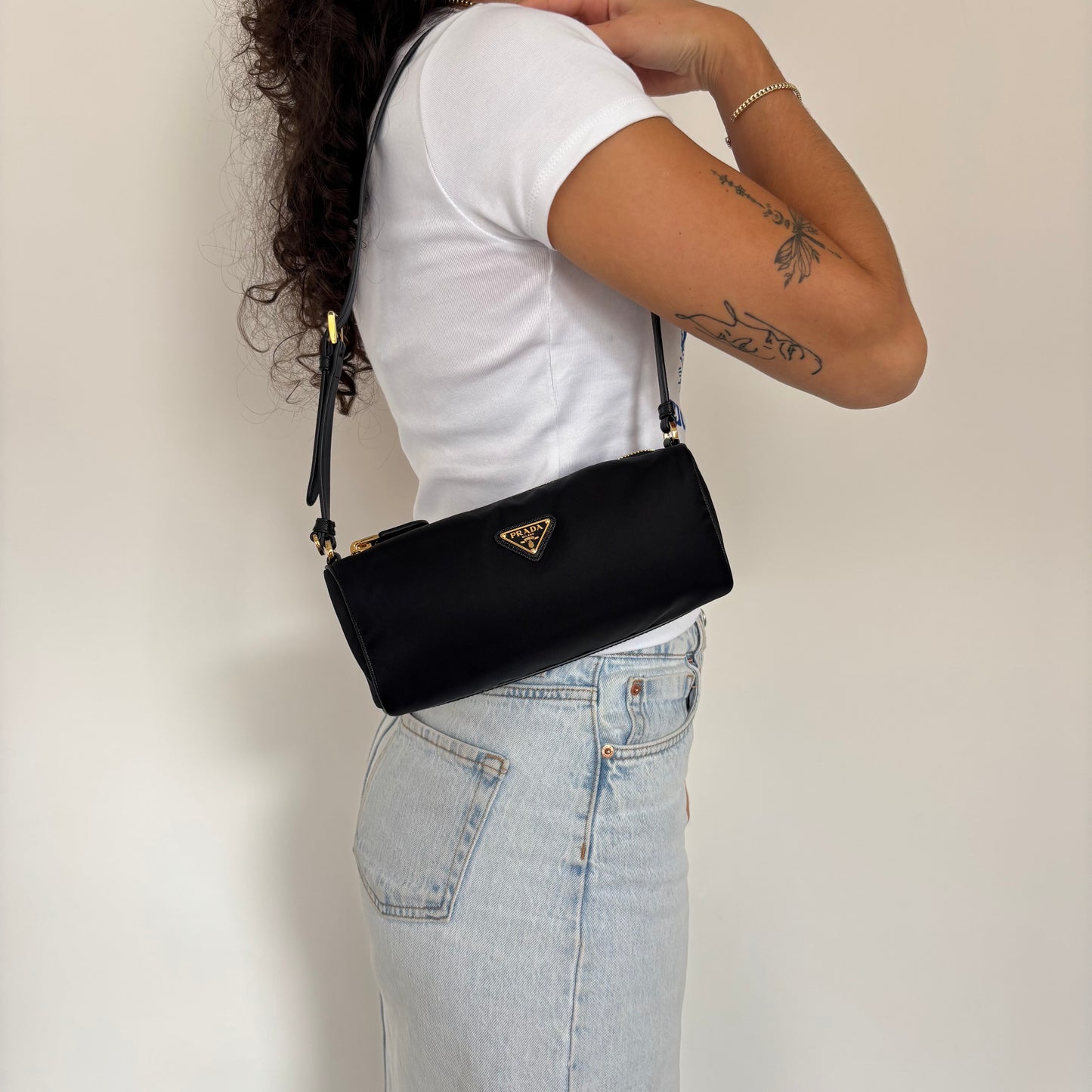 Prada Pouch Black Re-Nylon