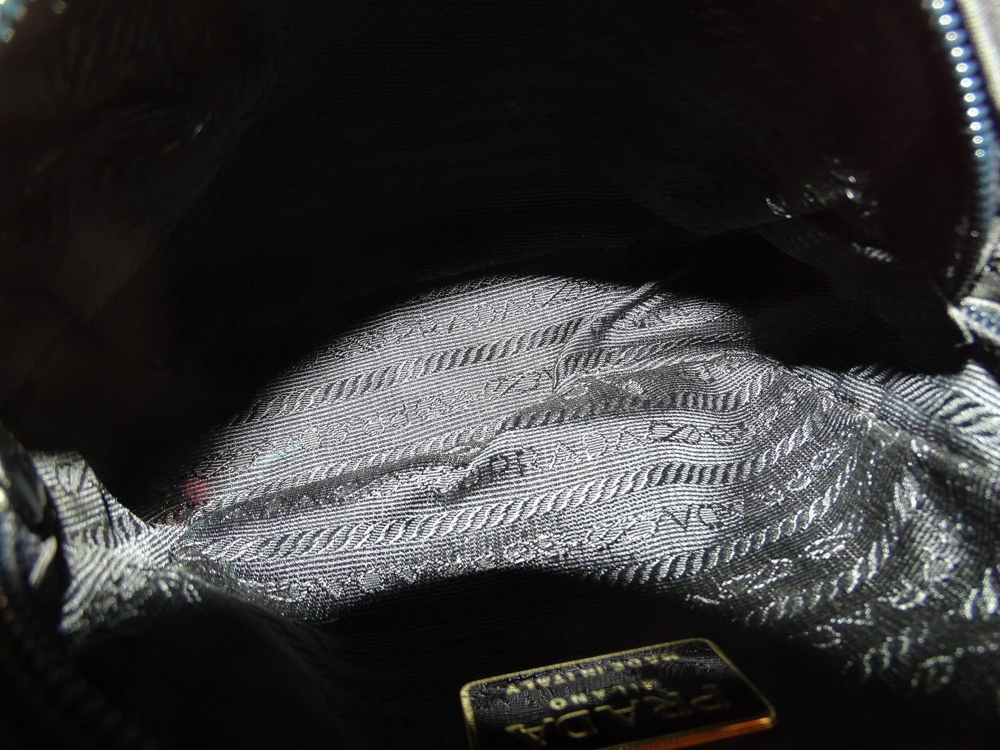 Prada Camera Bag Mini Black Beaded