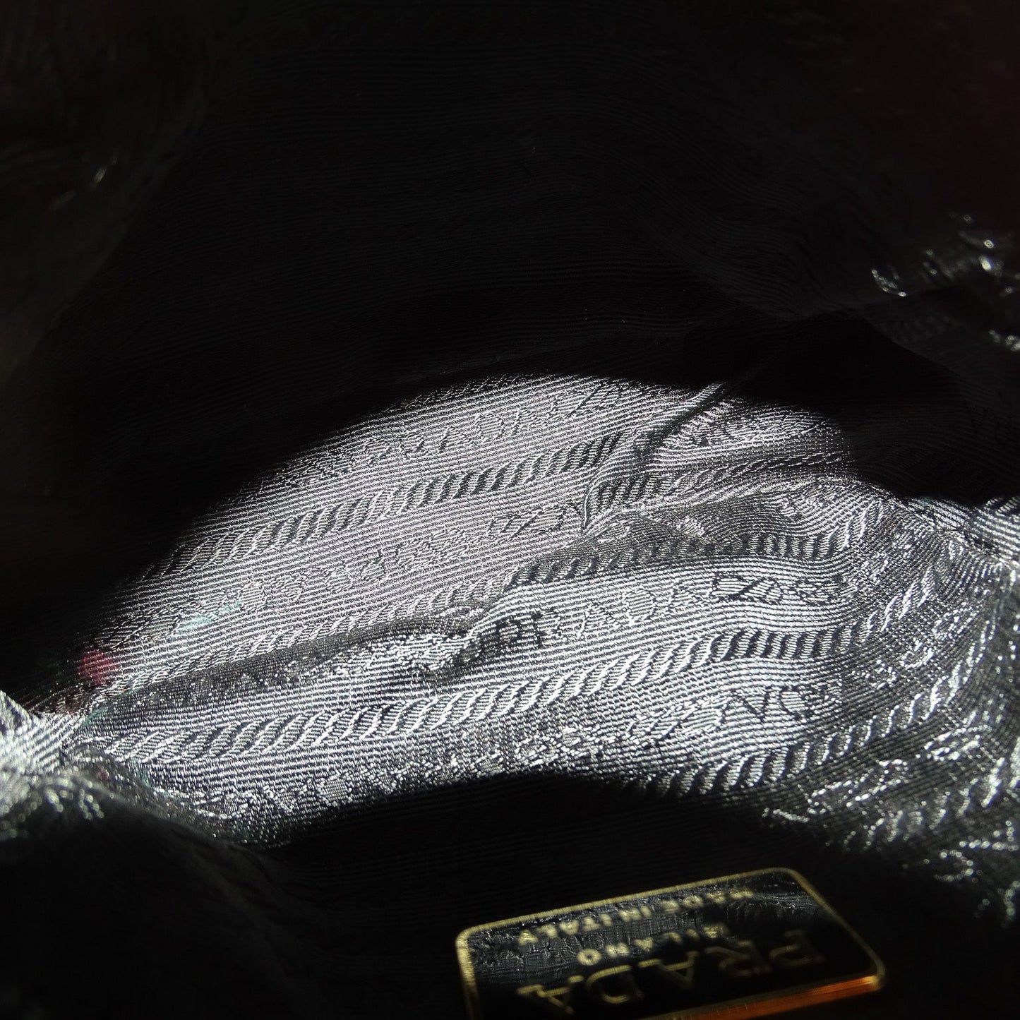 Prada Camera Bag Mini Black Beaded