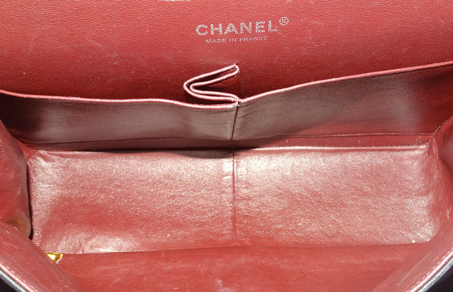 Chanel Classic Jumbo Double Flap Black Lambskin SH 2012