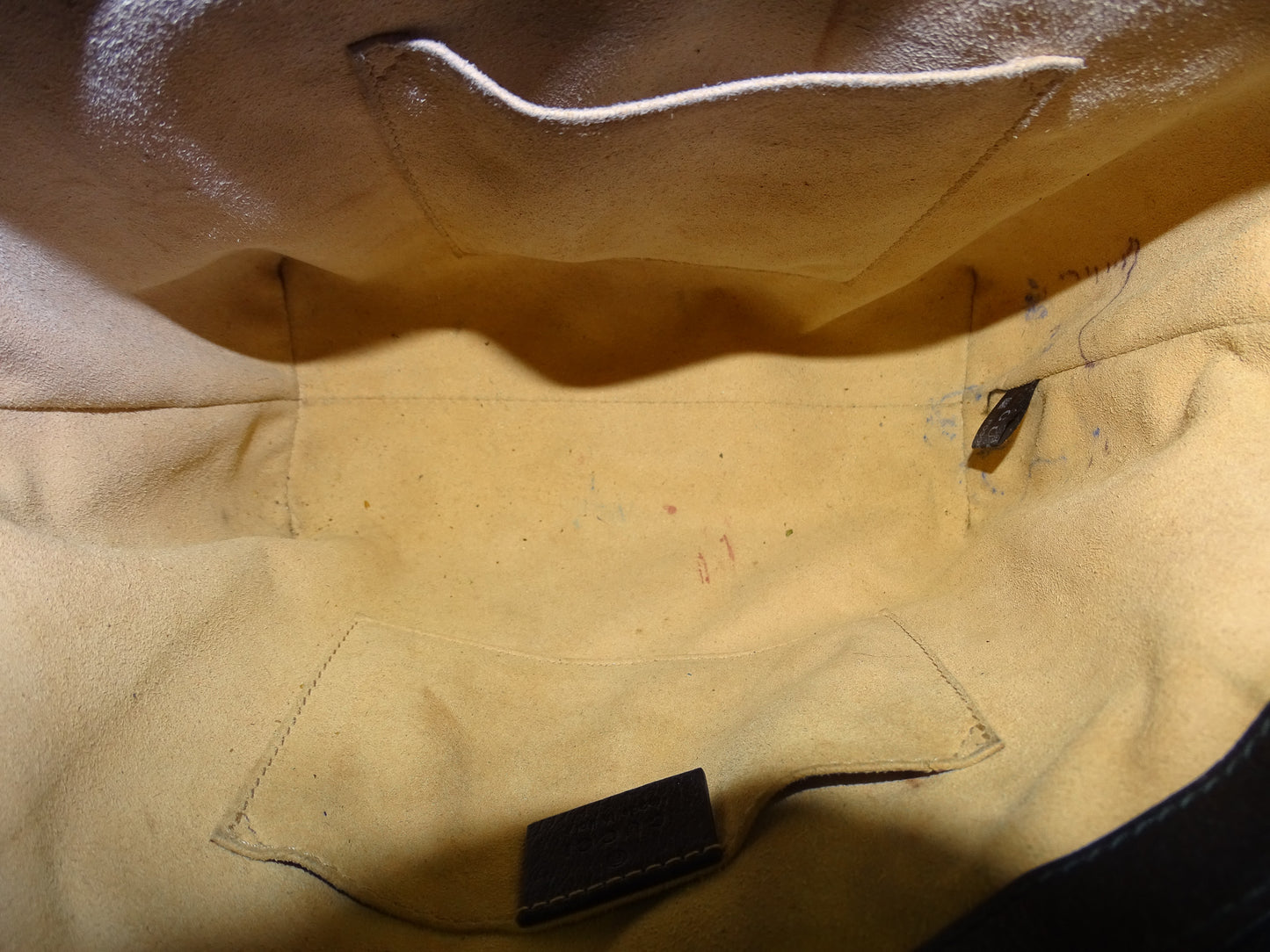 Gucci Ophidia Small Tote Bag Black Leather with Web Detail