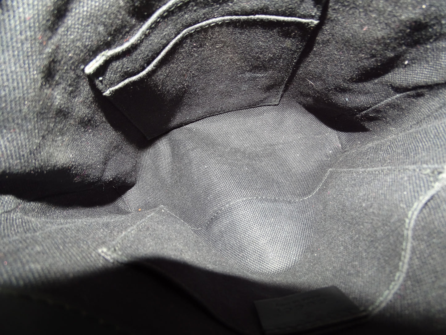 Gucci Messenger Bag Small Black GG Supreme with Web Strap