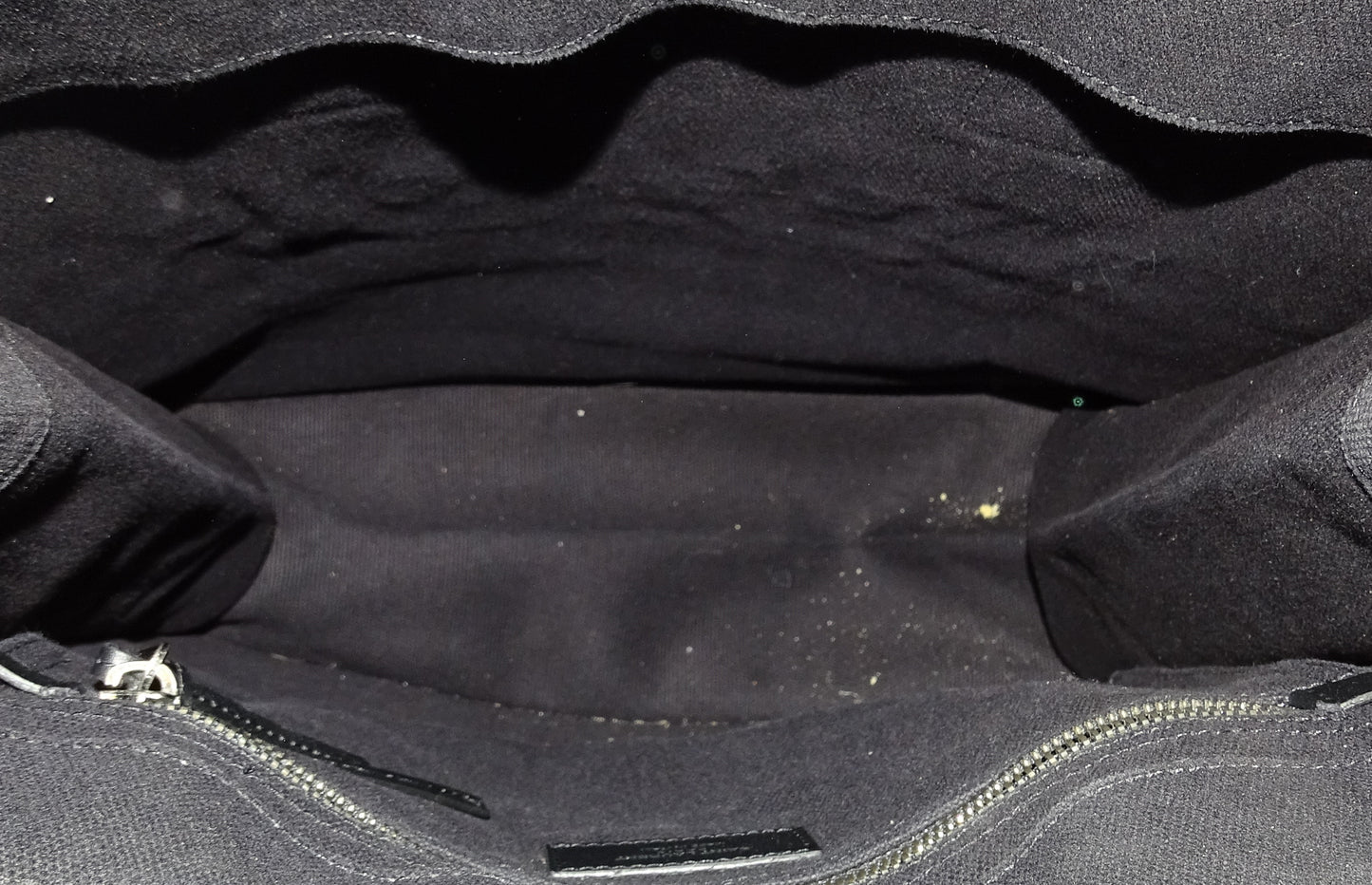 Saint Laurent Rive Gauche Vertical Tote Raffia and Leather