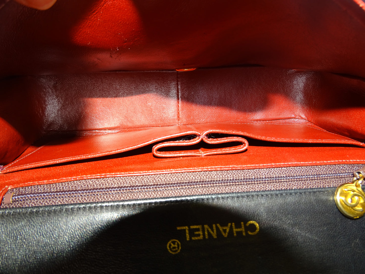 Chanel Classic Full Flap Black Lambskin GHW 1989/91