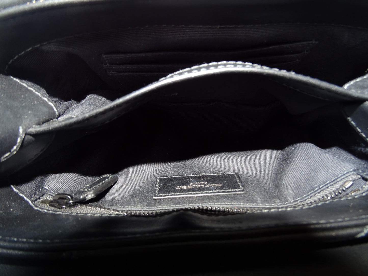 Saint Laurent Loulou Toy Black with Black HW 2020