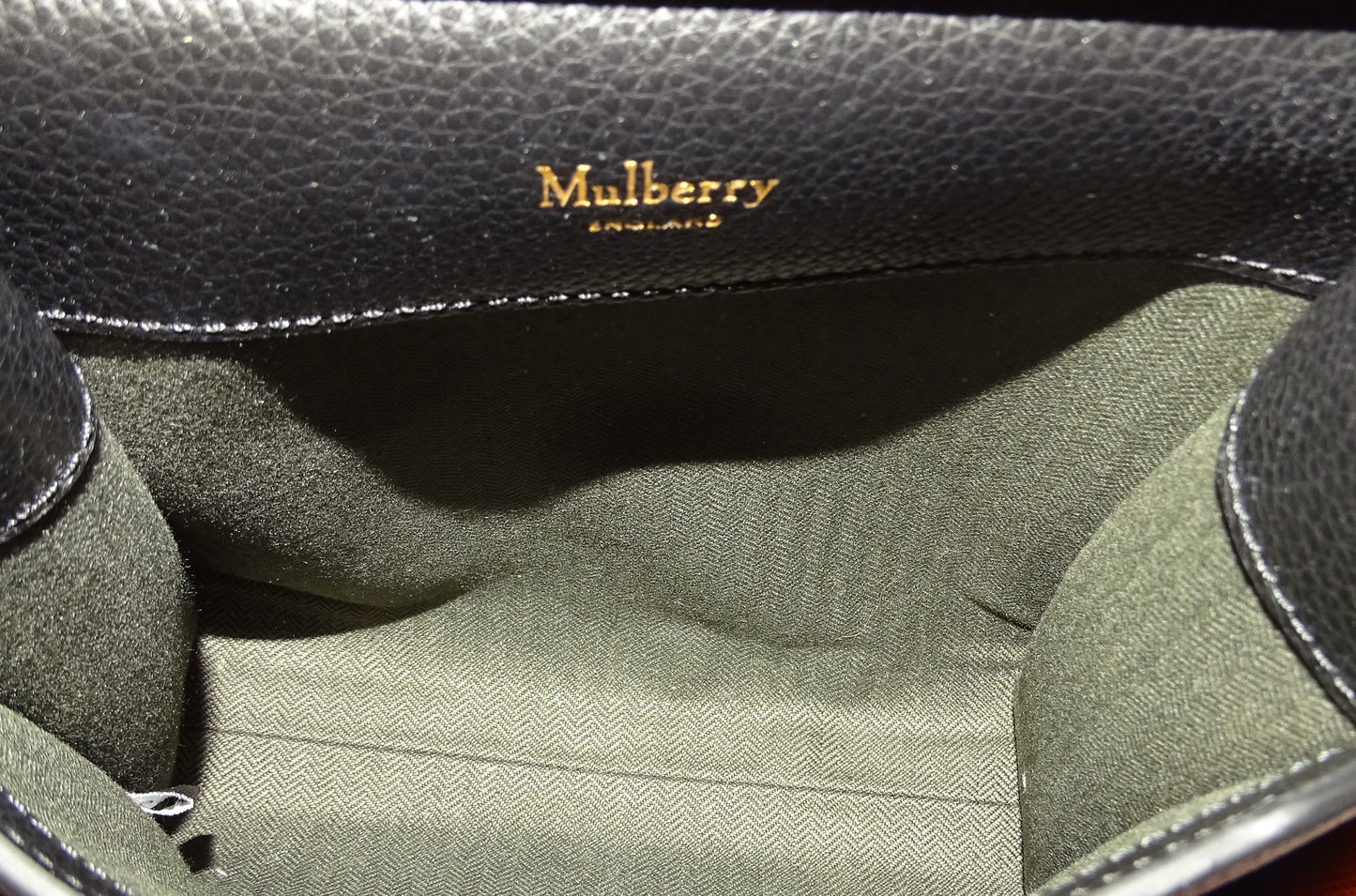 Mulberry Antony Small Black GHW