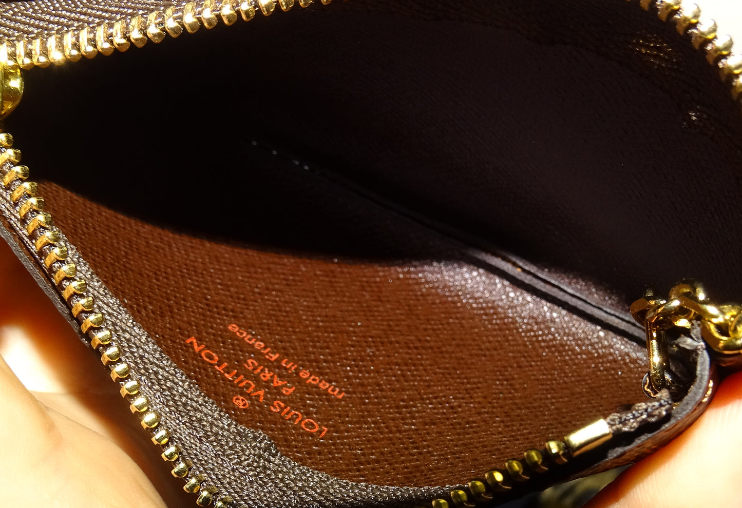 Louis Vuitton Cles Pouch Damier Ebene CT2149