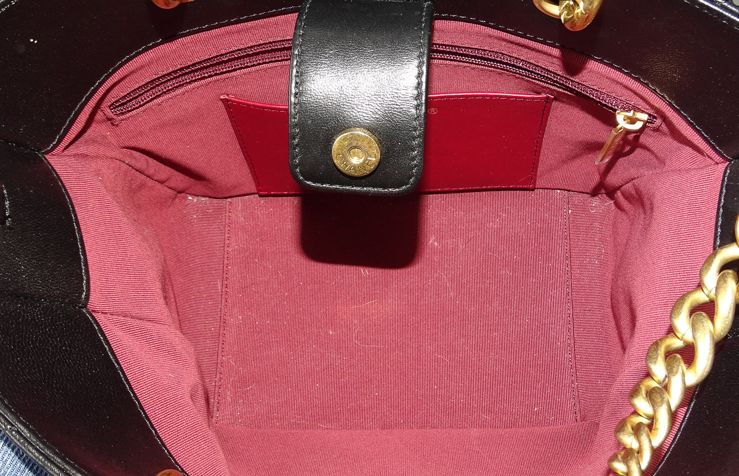 Chanel Top Handle Bag Small Black GHW (NFID)