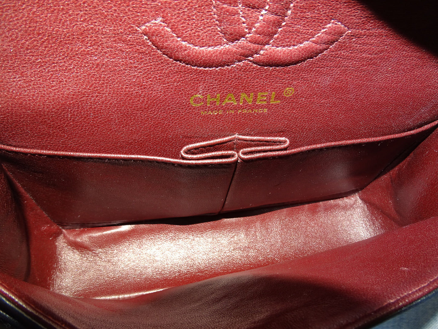 Chanel Classic Double Flap Small Black Lambskin GHW Vintage 2004/05