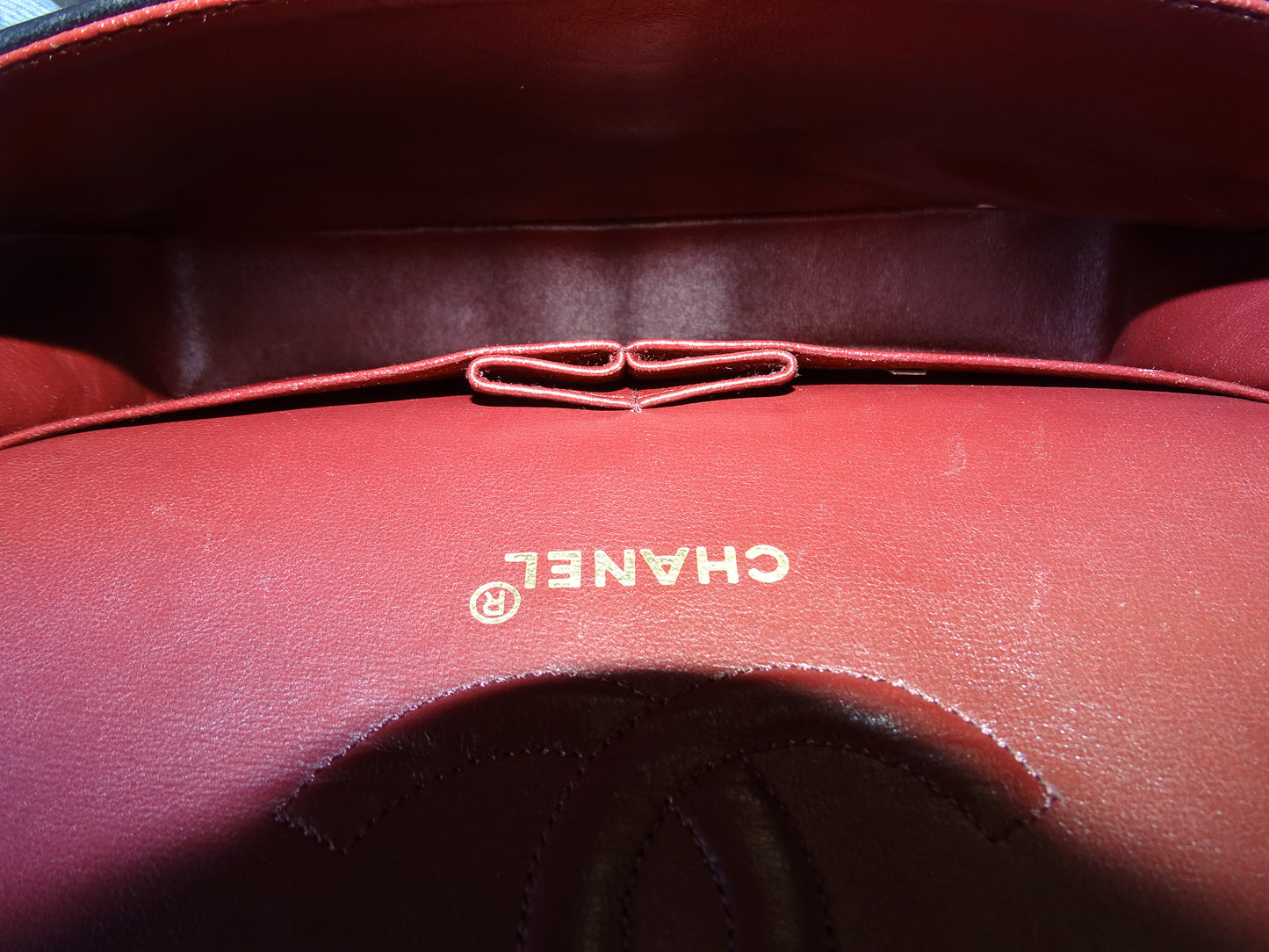 Chanel Classic Double Flap Med Black Lambskin GHW 1989/91