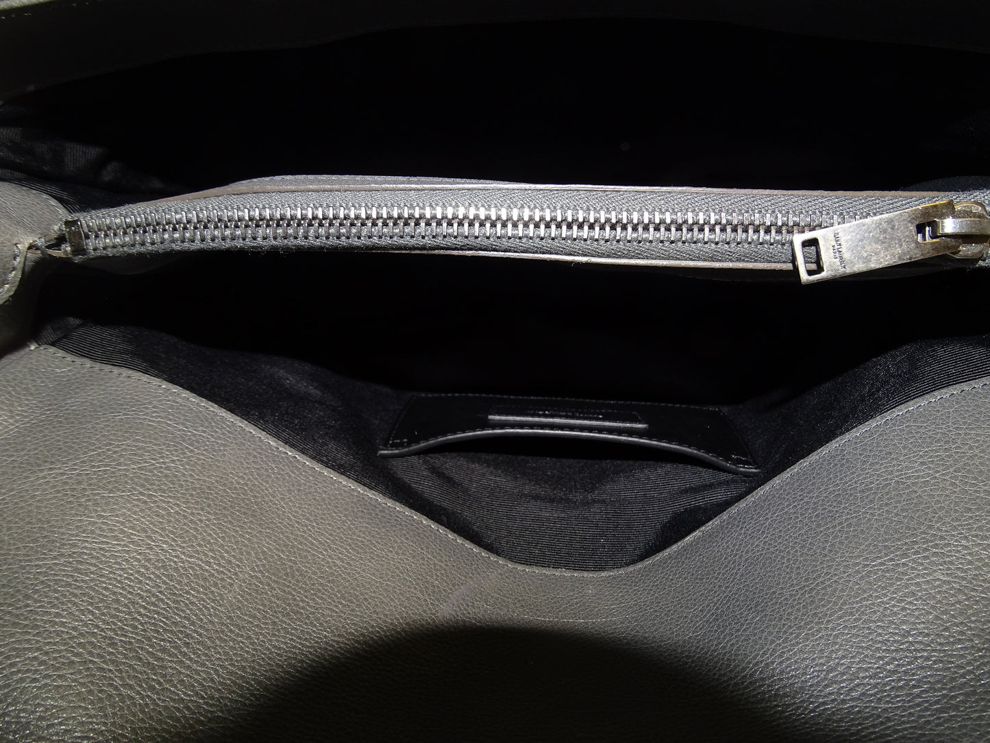 Saint Laurent College Bag Large Grey 2015