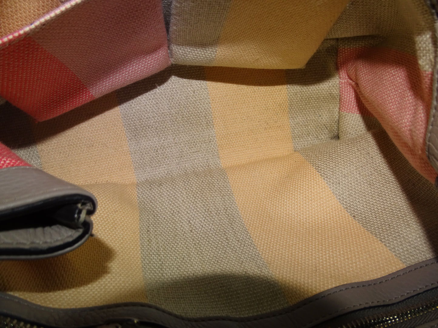 Gucci Daily Bamboo TH Shoulder Bag Grey