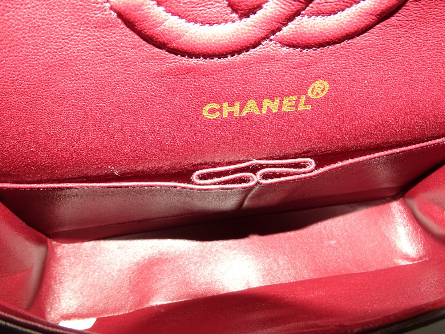Chanel Classic Double Flap Medium Black GHW 1996/97