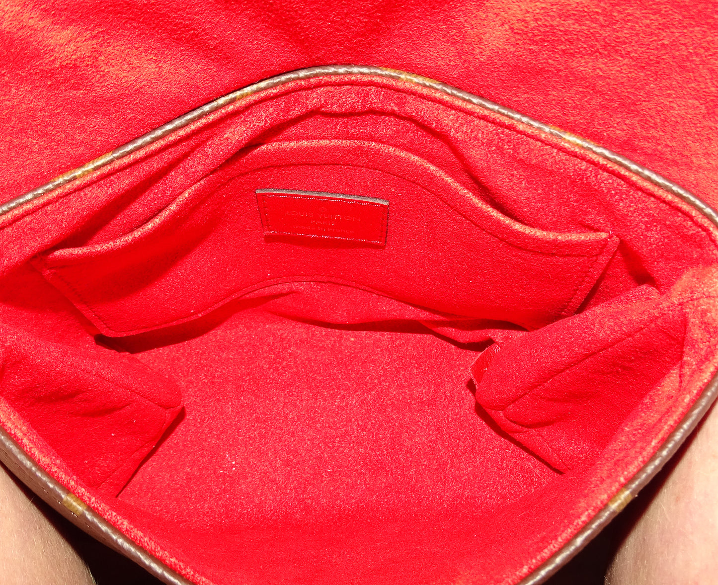 Louis Vuitton Locky BB Monogram & Coquelicot (NFID)