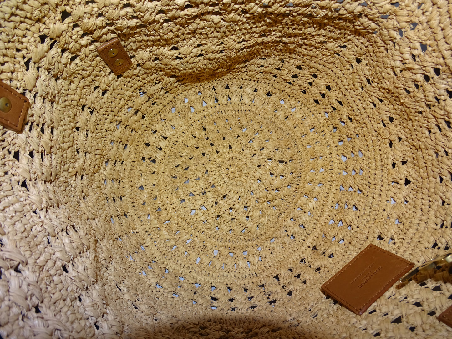 Saint Laurent Raffia Bag Small