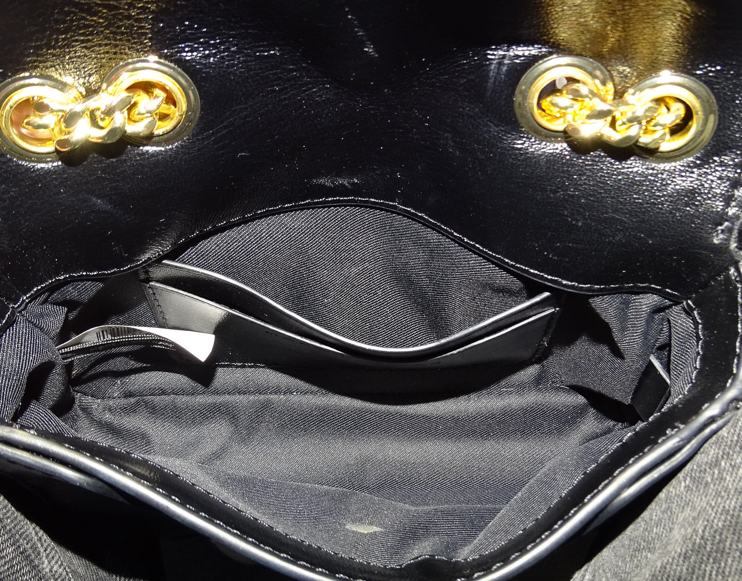 Marc Jacobs The Glam Shot Mini Bag Black GHW