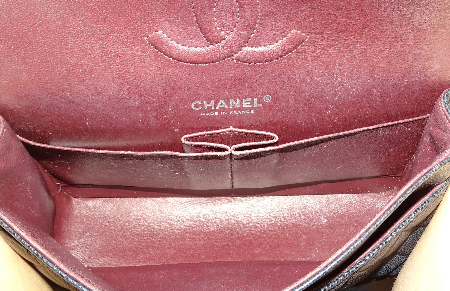 Chanel Classic Double Flap Bag Medium Black Caviar SHW 2018