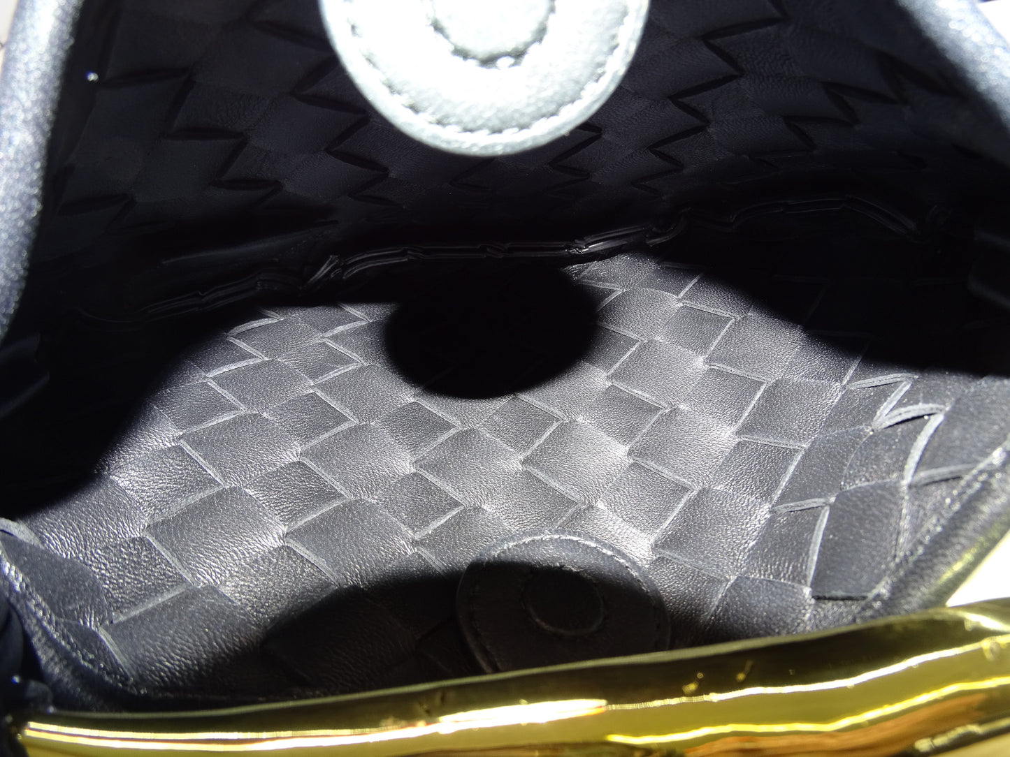 Bottega Veneta Sardine Baby Black GHW