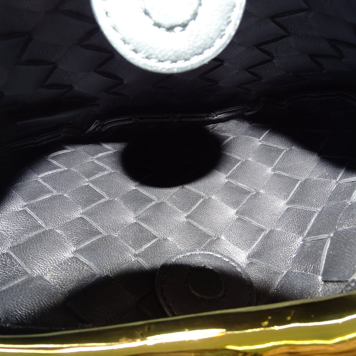Bottega Veneta Sardine Baby Black GHW