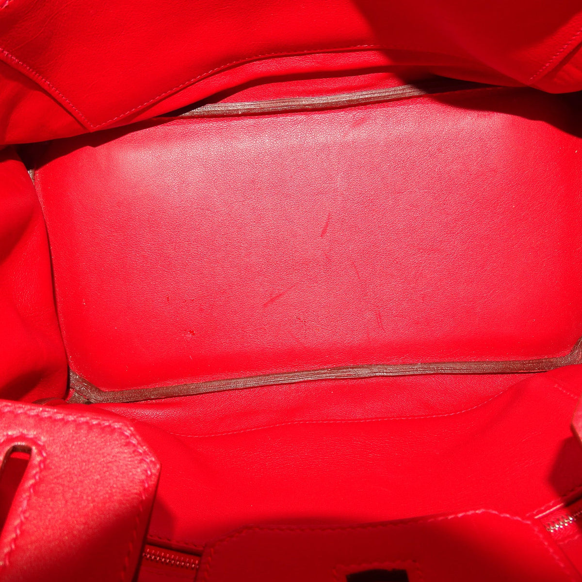 Hermes Birkin 30 Rouge Swift Leather PHW 2007