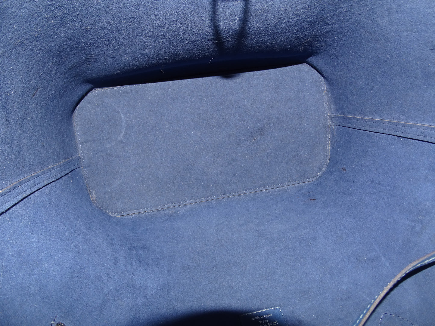 Louis Vuitton Neverfull MM Epi Leather Indigo CA2113