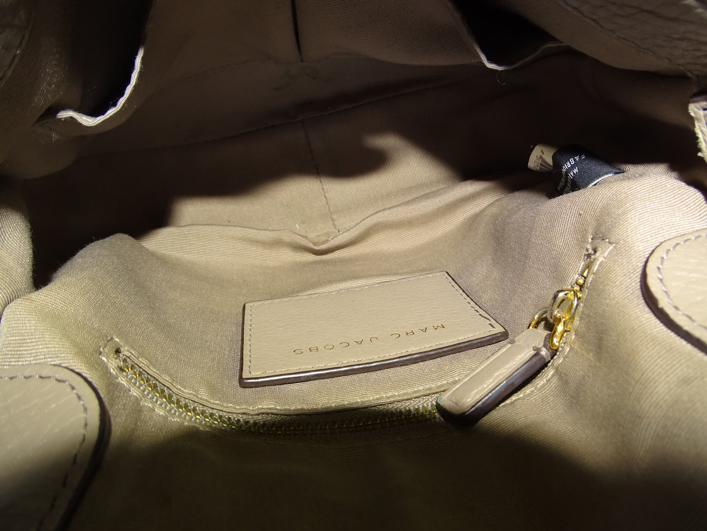 Marc Jacobs Recruit Saddle Small Cement