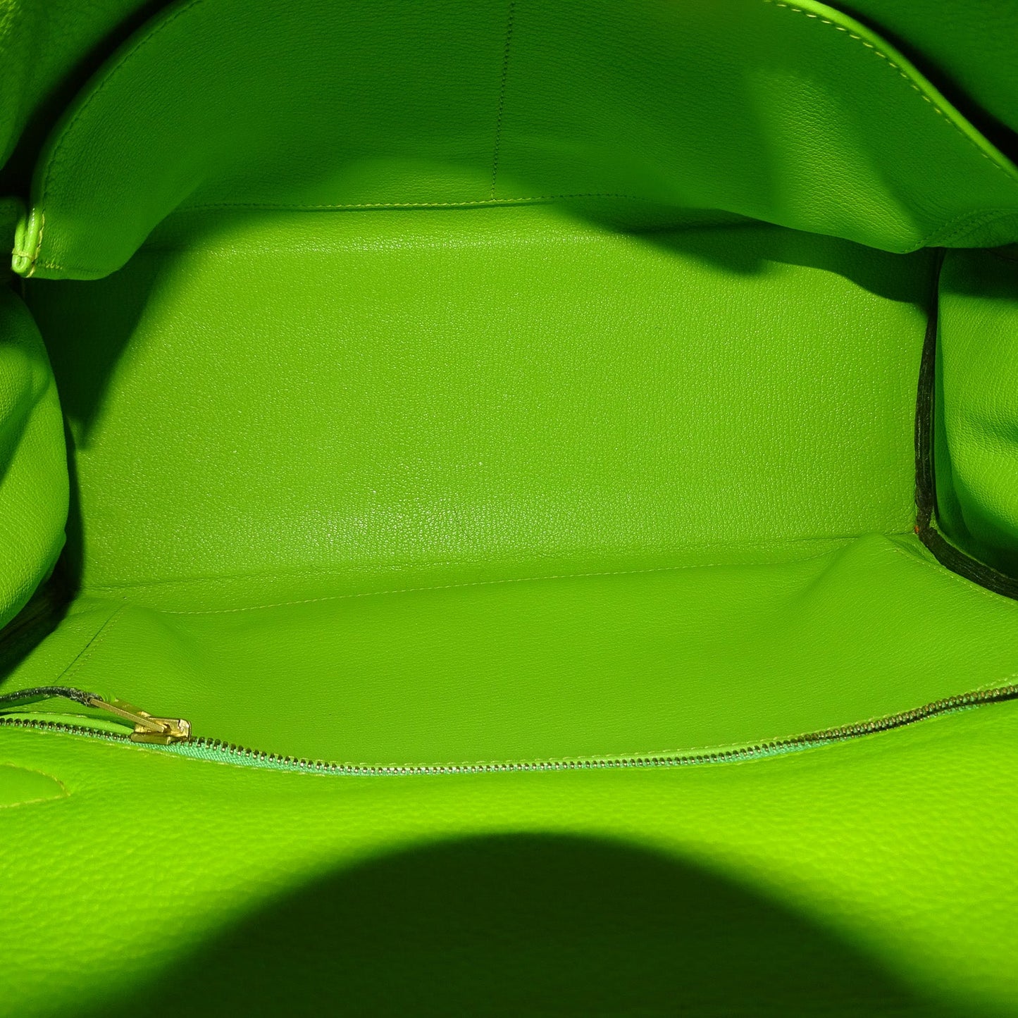 Hermes Kelly 32 Apple Green Togo 2002 Gold Hardware