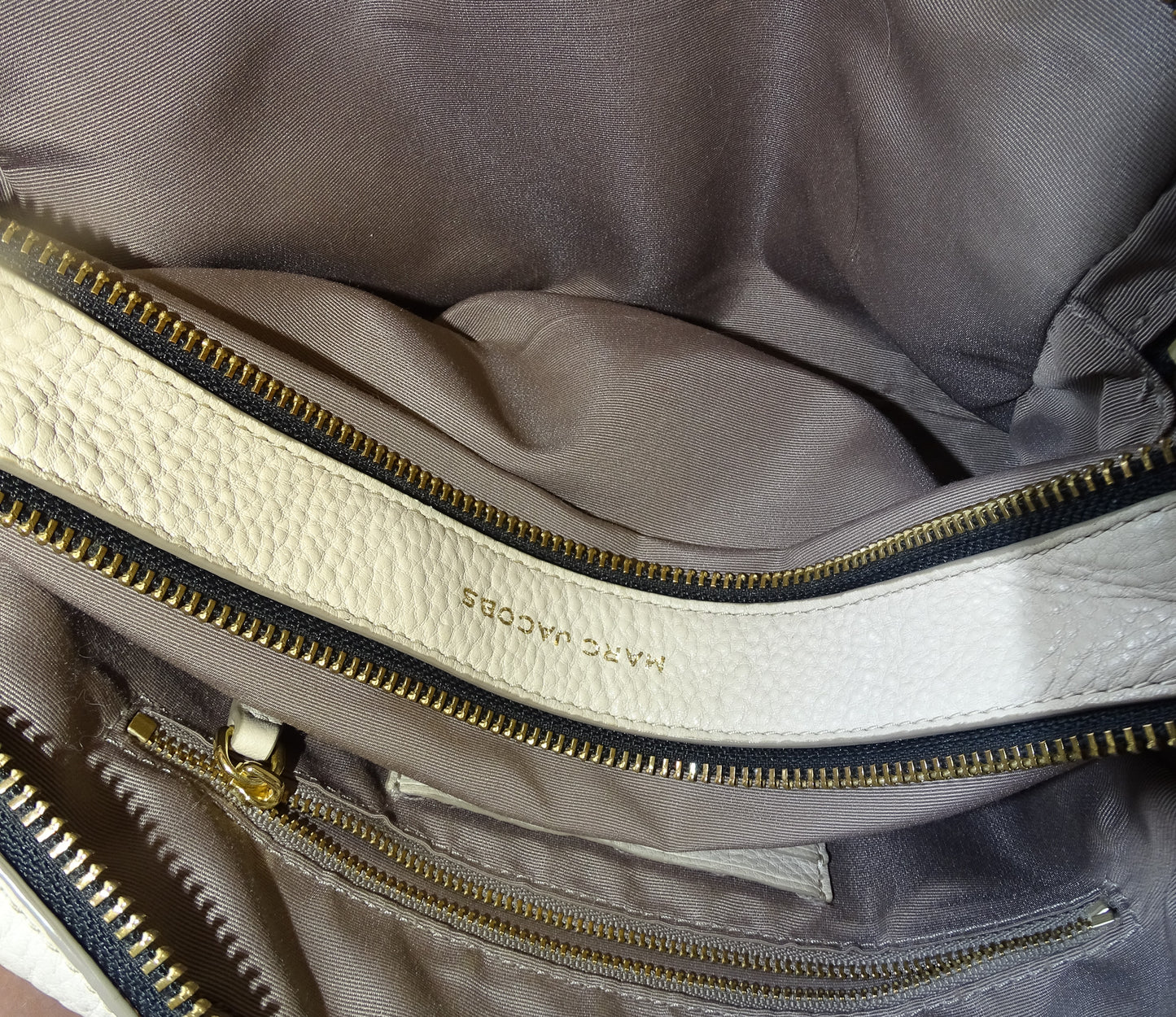 Marc Jacobs The Sureshot 27 Ivory Crossbody