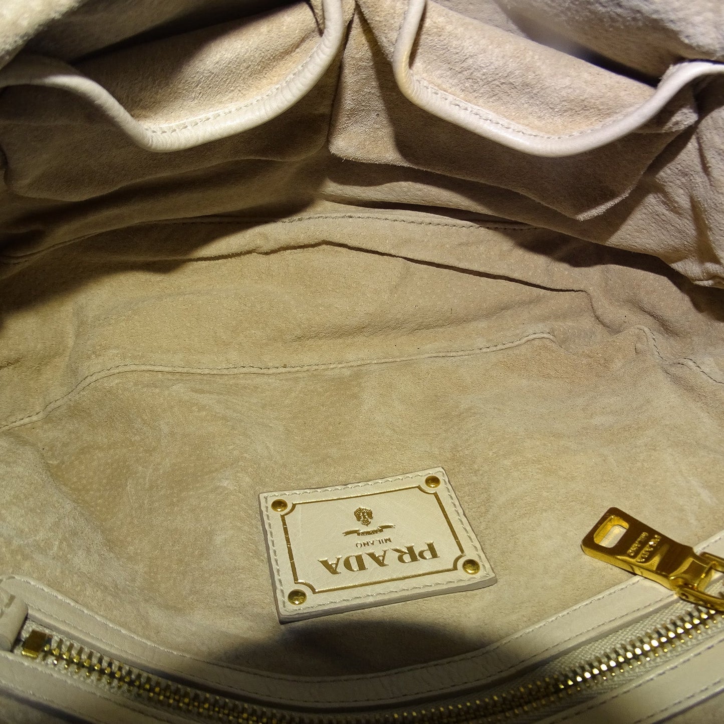 Prada Glace Calf Quarzo Bauletto