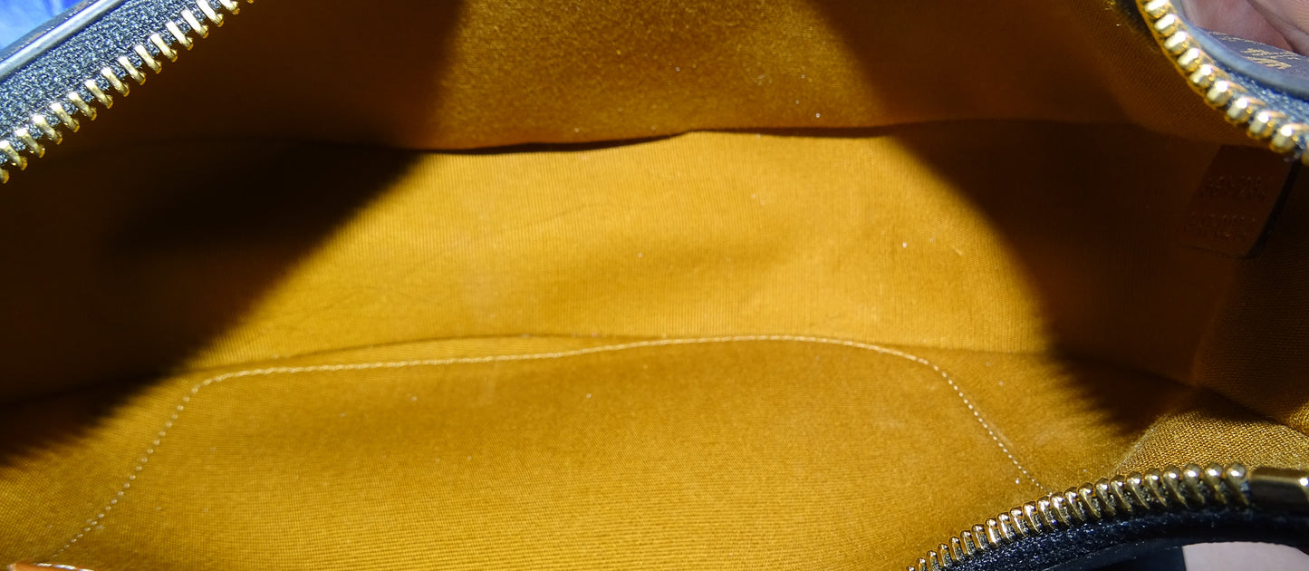 Celine Ava Medium Triomphe Canvas and Leather Bag 2024