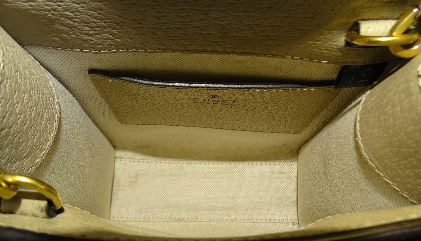 Gucci GG Supreme with Interlocking G Mini Tote Bag