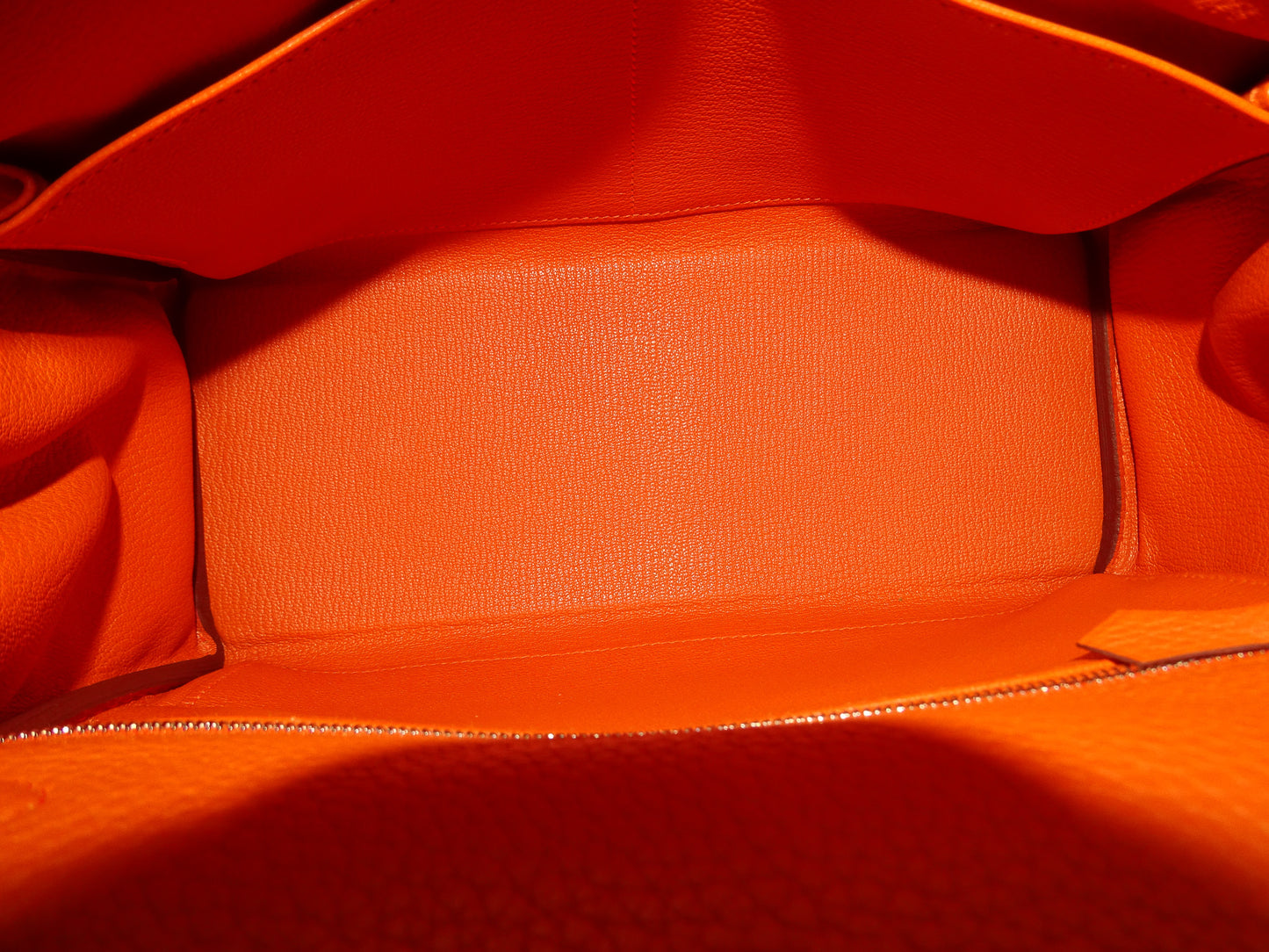 Hermes Kelly Retourne 28 Clemence Orange PHW 2016