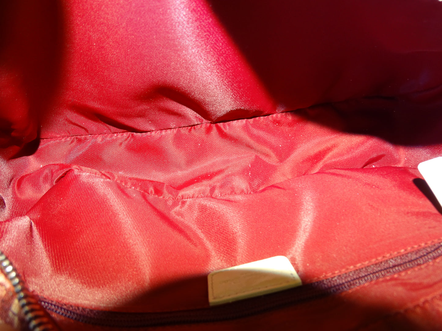 Dior Trotter Bag Diorissimo Burgundy 2002