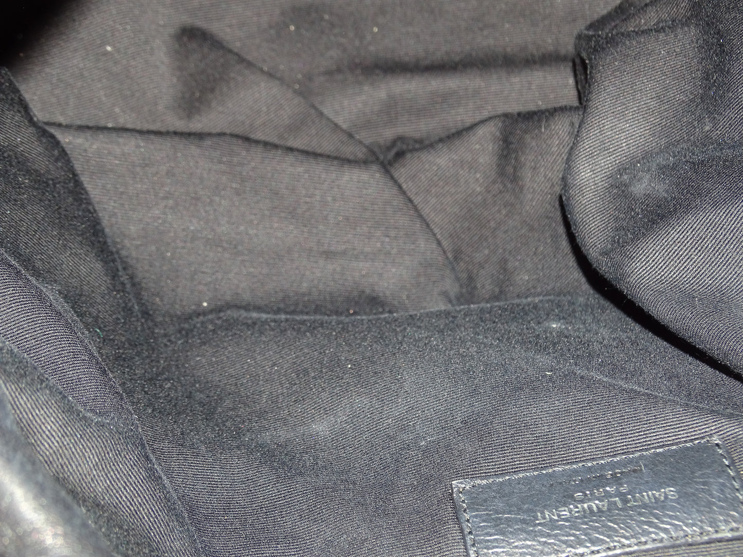 Saint Laurent Puffer Medium Black With Silver Hardware