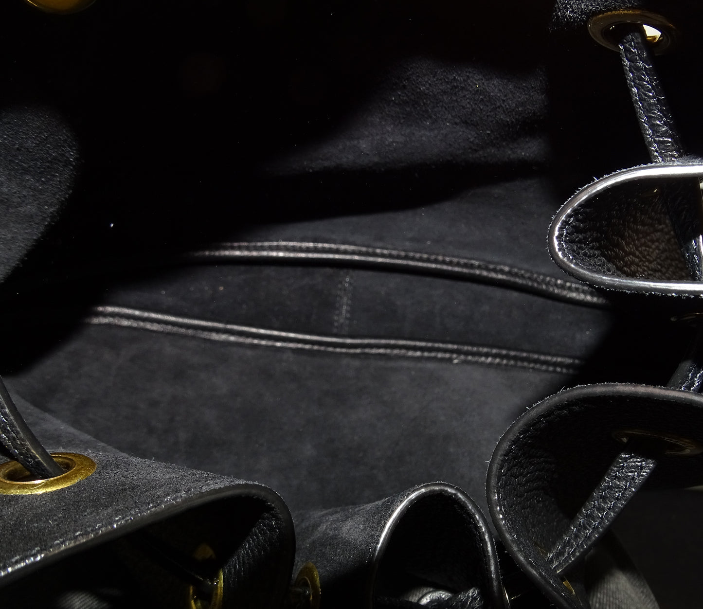 Saint Laurent Paris VII Grained leather small hobo