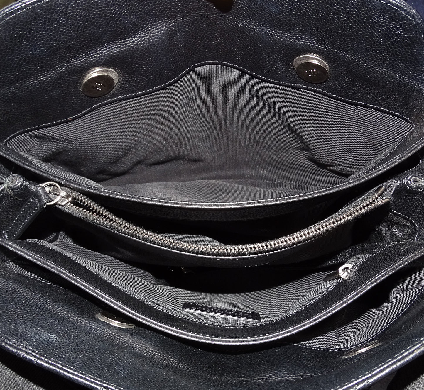 Chanel City Shopping Tote Black Caviar 2015/16