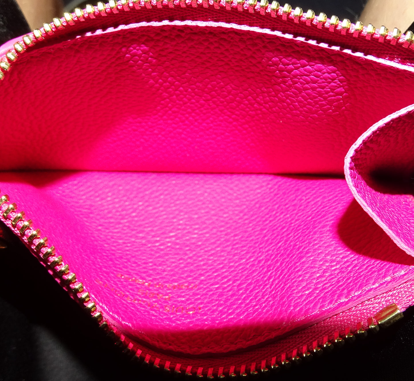 Louis Vuitton Romy Cardholder Frozen Orchid Empreinte (NFID)