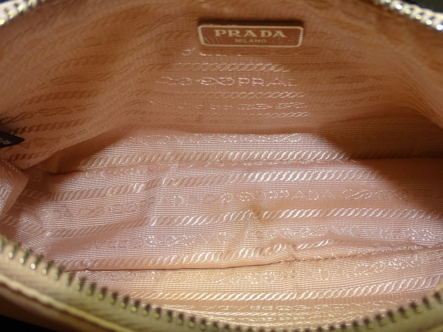 Prada Re-Edition Alabaster Pink 2005 Re-Nylon Bag