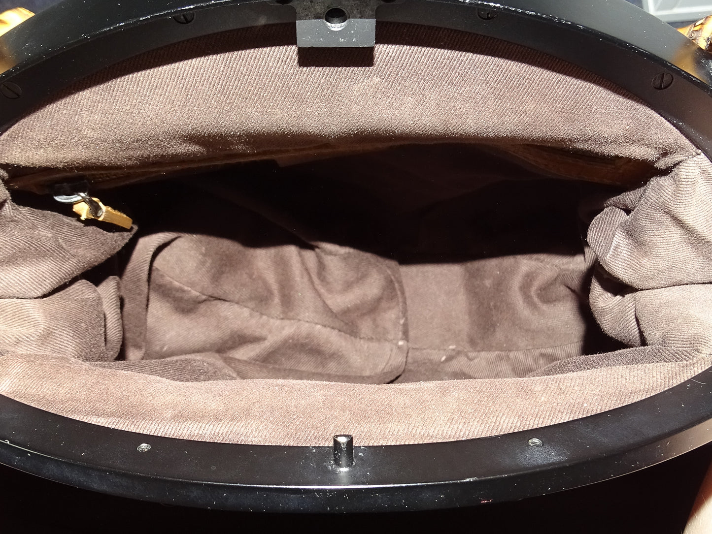 Gucci Bamboo GG Canvas Frame Bag By Tom Ford Vintage