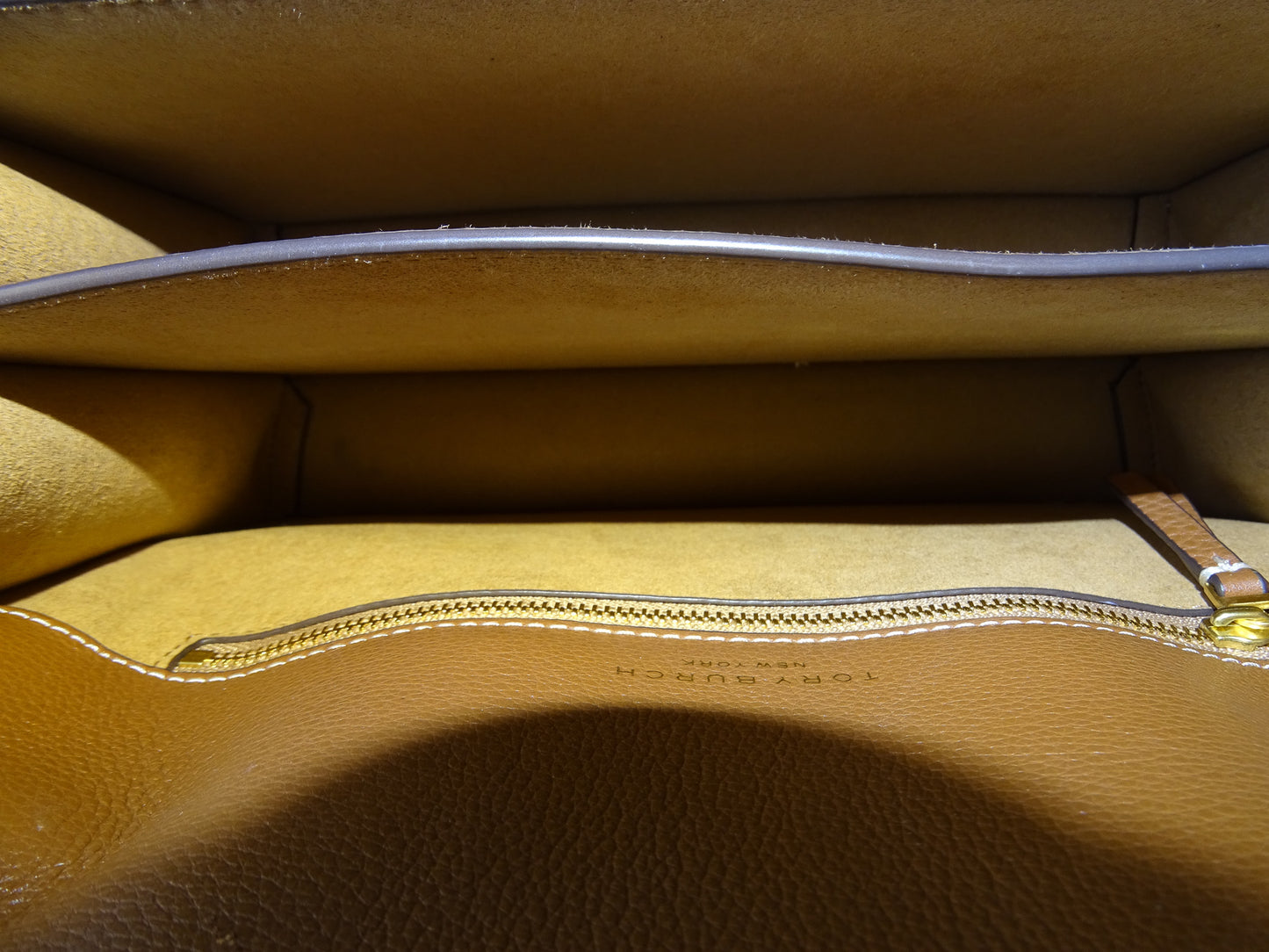 Tory Burch Miller Shoulder Bag Brown