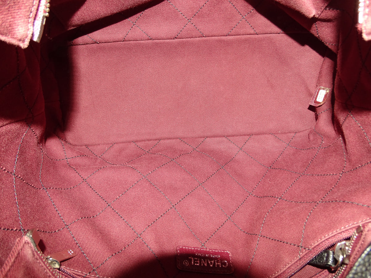 Chanel Daily Shopping Tote Black SHW 2014/15