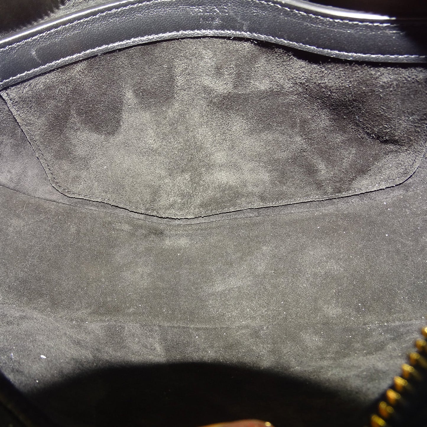 Celine Black Triomphe Quilted Leather Ava Chain Shoulder Bag 2022