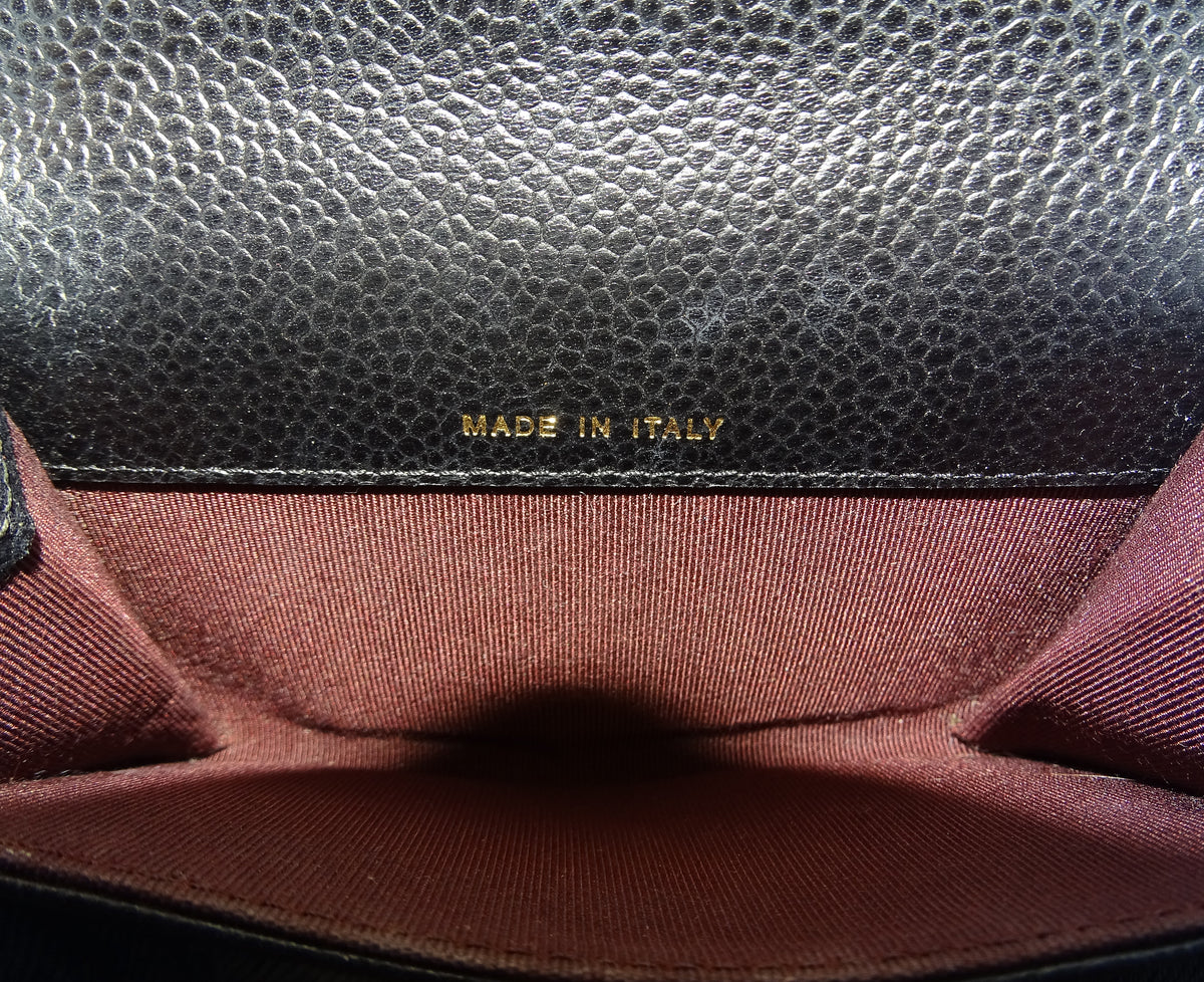 Chanel Classic Flap Cardholder Black GHW 2016