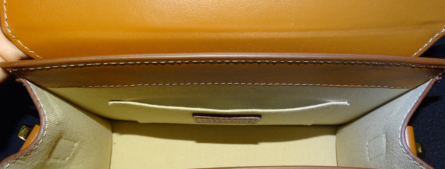 Jacquemus Light Brown Leather Le Grand Chiquito with Strap