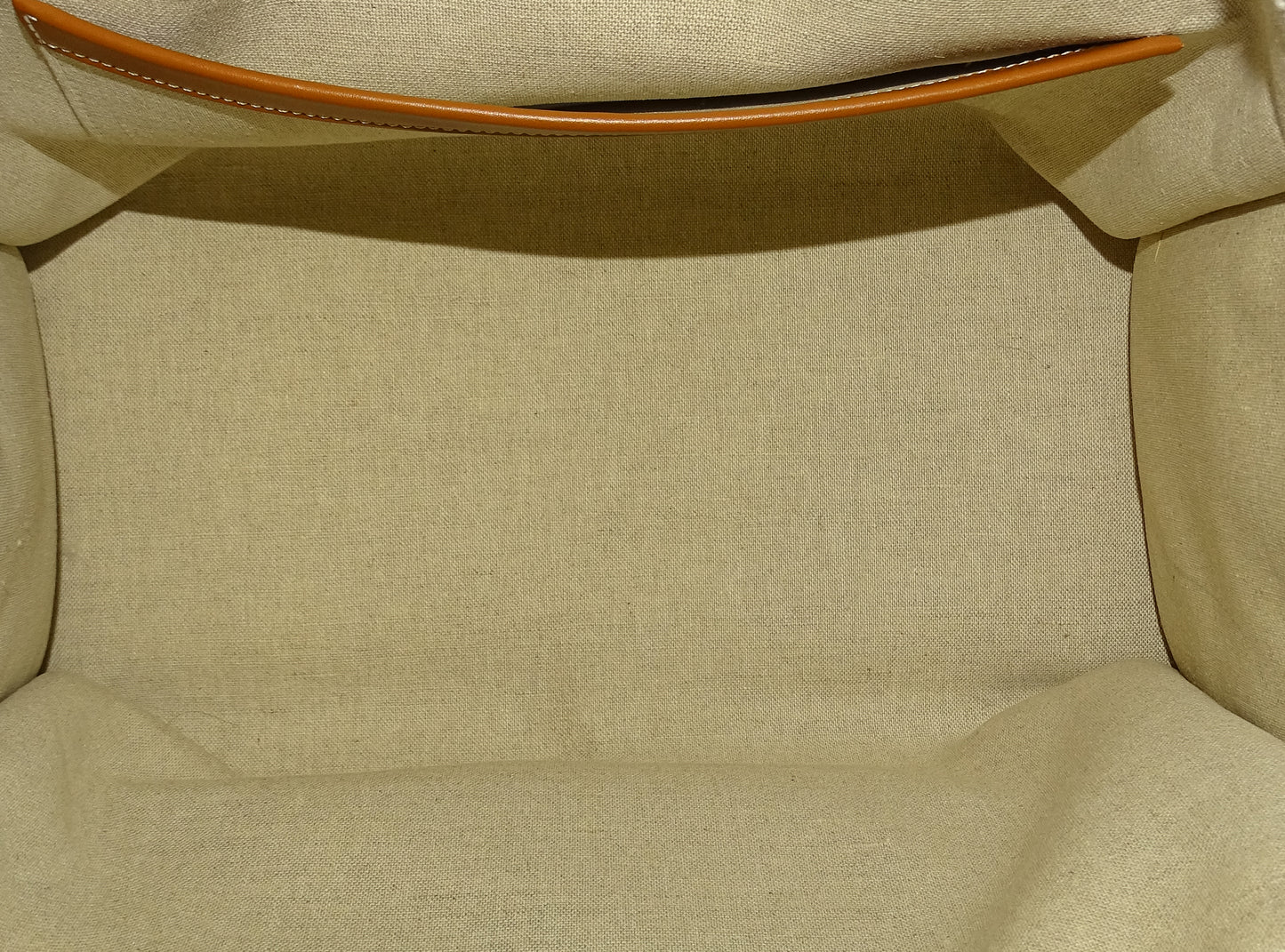 Celine Triomphe Horizontal Cabas Cream and Khaki Cotton 2022